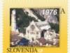 UNO DEI QUATTRO FRANCOBOLLI PERSONALIZZATI REALIZZATI CON POSTE SLOVENE 